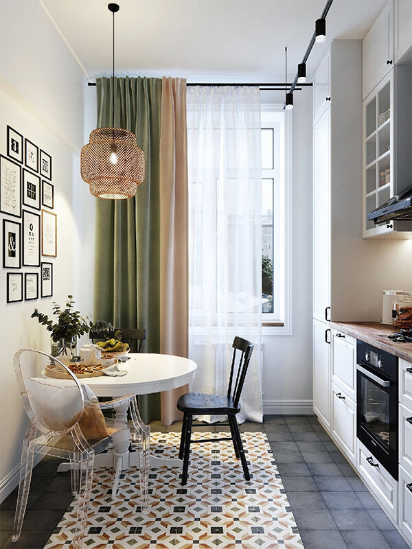 Как красиво и практично оформить кухонное окно? Шторы интернет-магазина aikimaster.ru