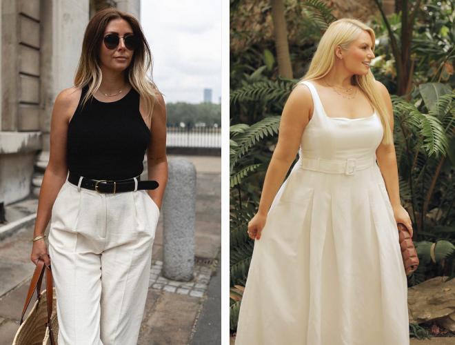 Подчеркивайте шею и грудь, чтобы привлечь внимание отсутствием талии