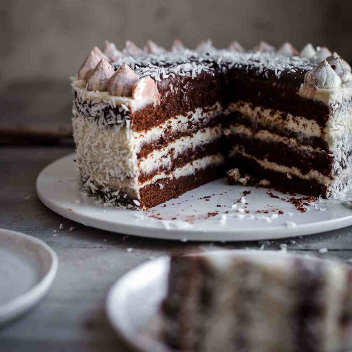 Шоколадный торт «На раз, два, три»