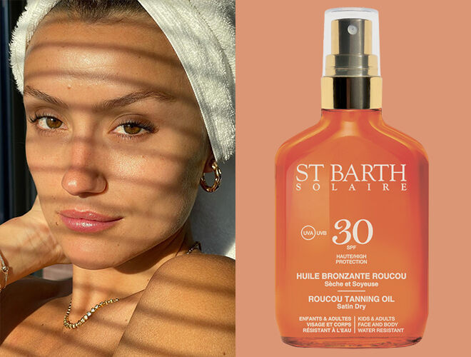 St barth tanning oil. Сияющий Эль. ANDORHEAL.