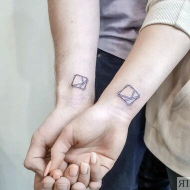 Тату для Двоих - Татуировки для Влюбленных Пар | Tattoo-ideas.ru