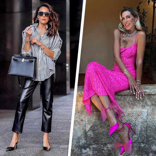 Розовая обувь поможет расставить акценты в повседневных нарядах этим летом | Vogue Russia