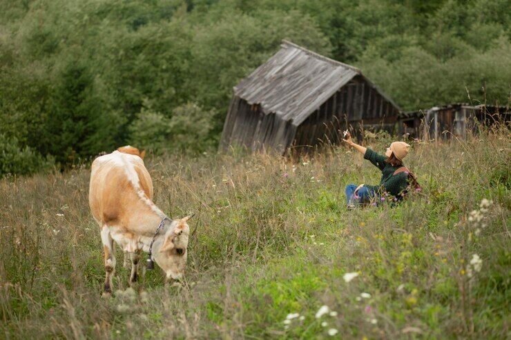 Поселки фермеров. Фермер возрождает село.