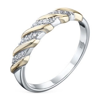 Кольцо из белого золота с бриллиантами э4101кц07200358 ЭПЛ Даймонд э4101кц0