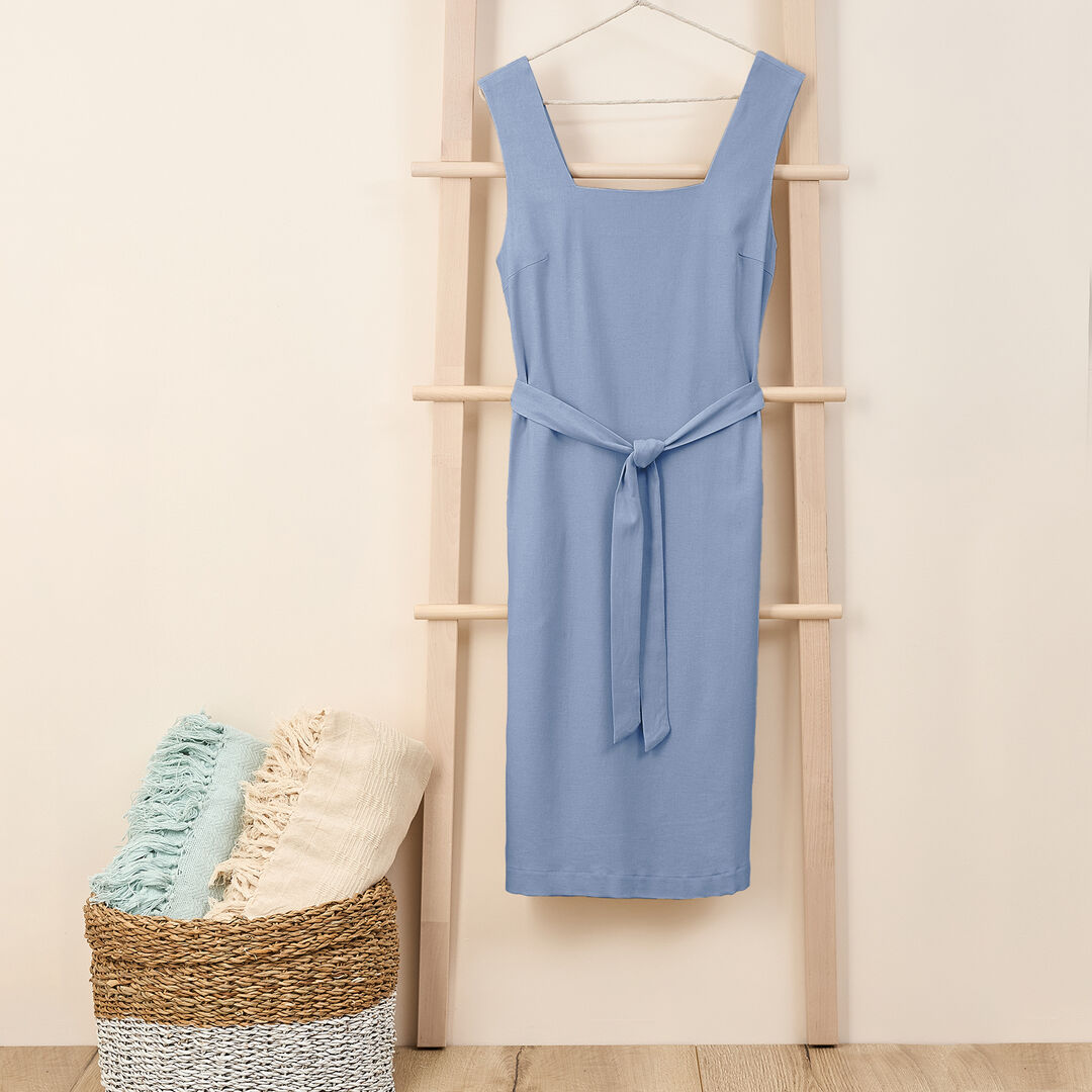 Платье Lino, голубое