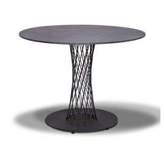 Обеденный стол из HPL Диего серый гранит 4sis