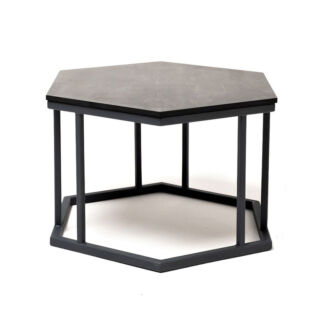 Интерьерный стол из HPL Женева серый гранит 4sis