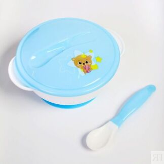 MUM&BABY Набор детской посуды «Молодец», 4 предмета