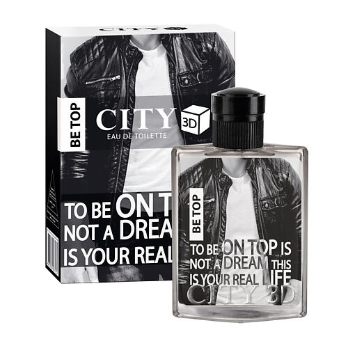 CITY PARFUM Туалетная вода мужская CITY 3D Be Top MPL228057 фото 1