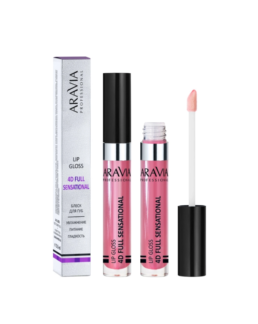 Блеск для губ 4D Full Sensational lip gloss (L025, 02, Увлажняющий/Розово-к