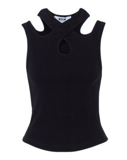Топ MSGM 3441MDT63 черный m