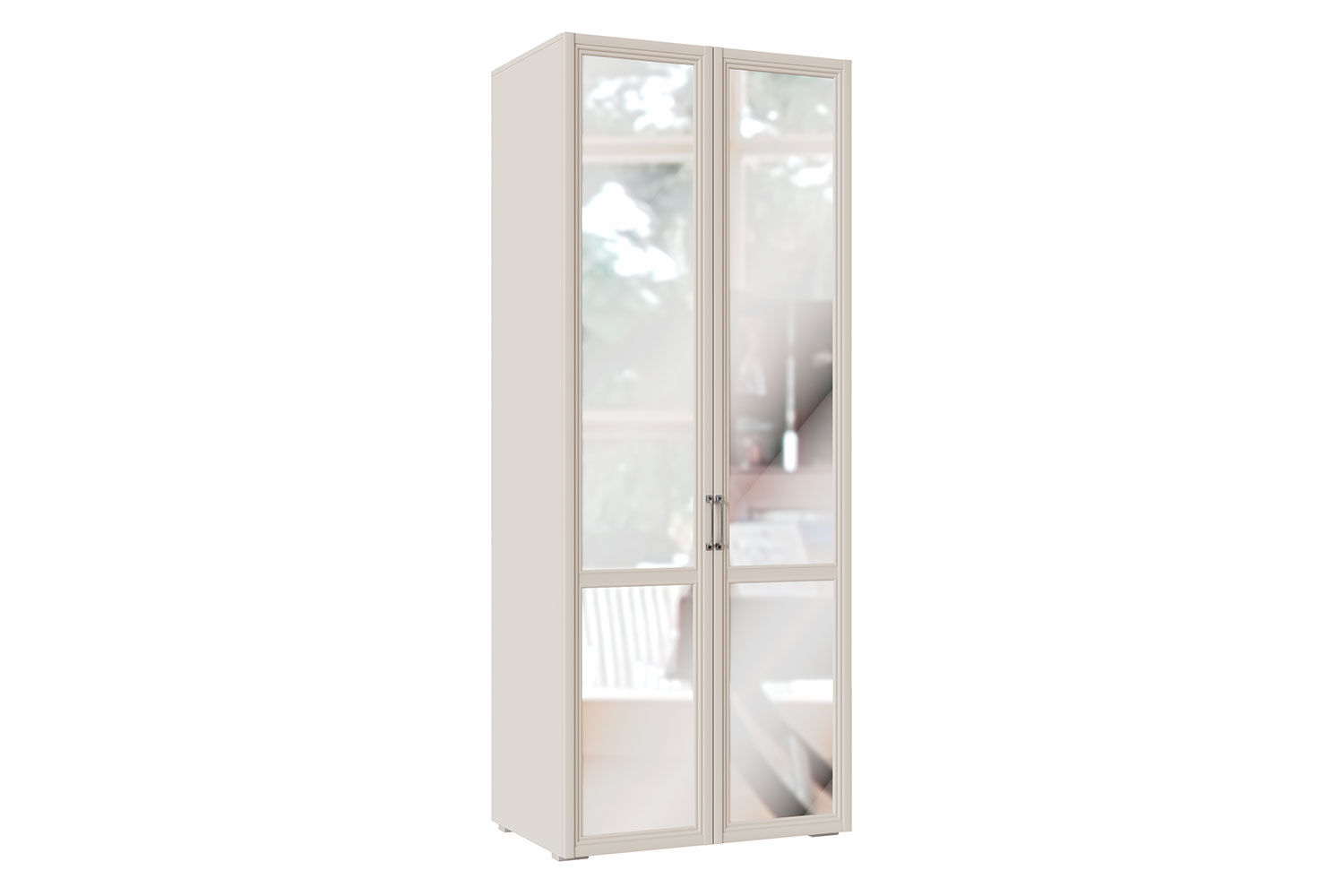 Шкаф для одежды Борсолино с зеркалом
Кашемир серый