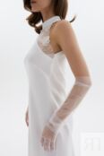 Сорочка женская из вискозы с кружевом Laete 61799-1