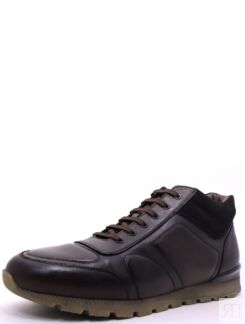 EDERRO 1034-1V мужские ботинки коричневый натуральная кожа зима, Размер 46