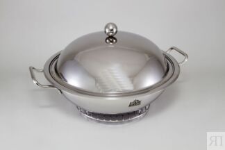 Сковорода-вок из нержавеющей стали Stahlberg Kromwell 1615-S 30 см