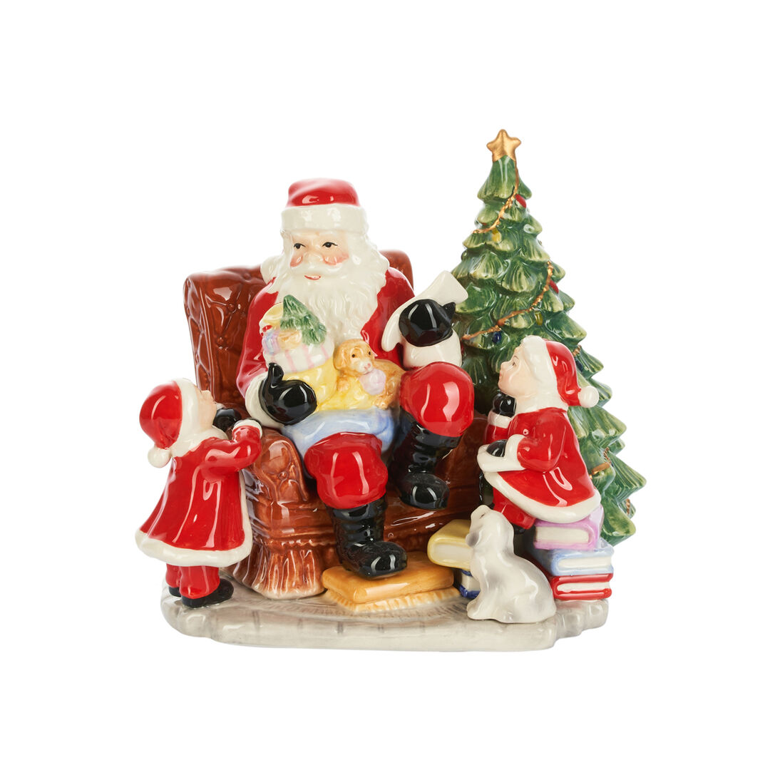 Статуэтка Gipfel Santa With Kids 41521 18x14x19 см 41521 фото 1