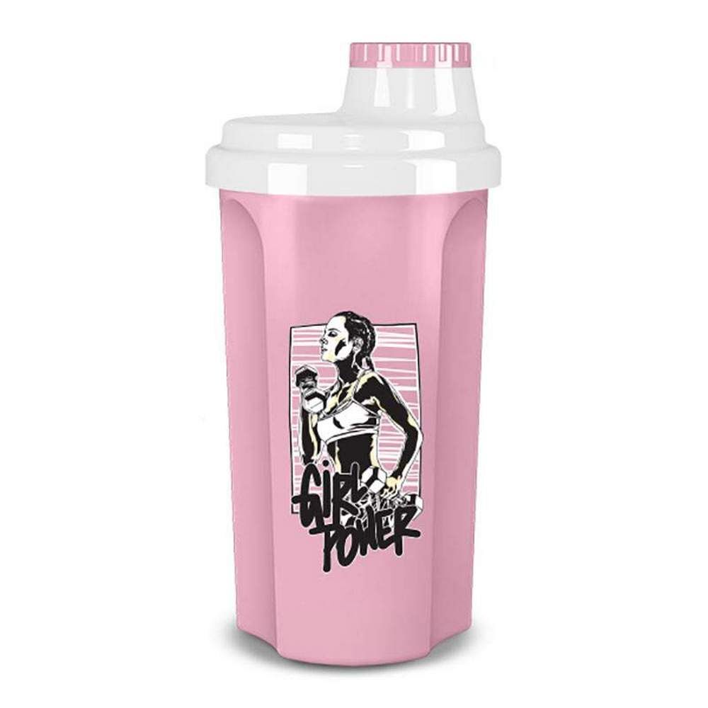 Шейкер TREC Girl, бело - розовый 700мл (Trec) Trec Nutrition