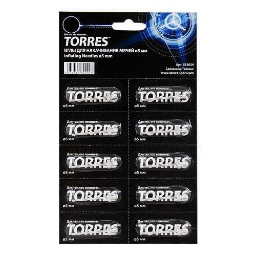 Игла д/накачки мячей TORRES 5мм Torres