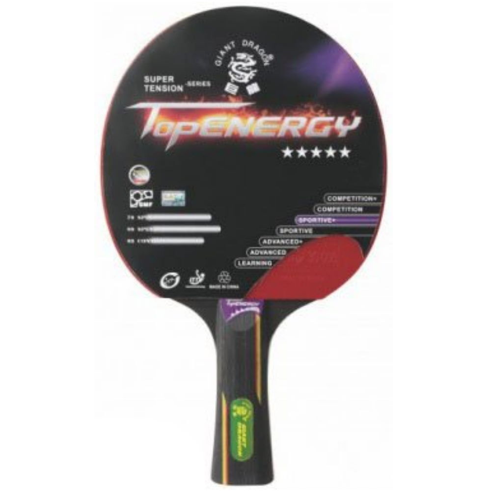 Ракетка для н/тенниса Giant Dragon Topenergy*****, 1,9мм, ITTF Giant Dragon фото 1