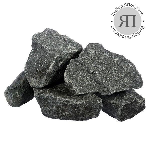 Камни для бани и сауны Габбро-диабаз 20 кг