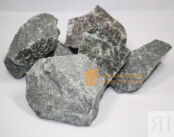 Камни для бани и сауны Габбро-диабаз 20 кг