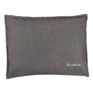 Подушка для бани и сауны WoodSon (цвет серый, размер 40 см х 30 см)