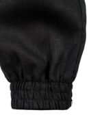 Комплект Банщика WoodSon чёрный лен с полосой (рубашка, брюки, р. 50-52)