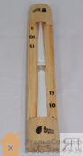 Часы песочные для бани и сауны (28.8х6х4.5 см, арт. БШ 18032)