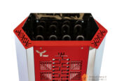 Электрокаменка для сауны УМТ Гамма ЭКМ 2,4 кВт (220 В, встроенный пульт)