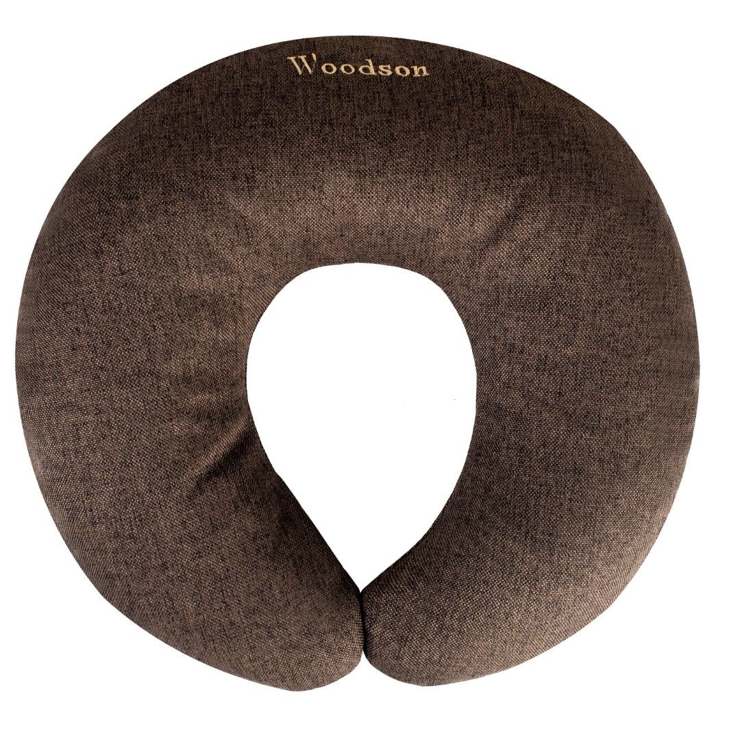 Подушка для бани и сауны WoodSon второе дыхание (цвет коричневый)