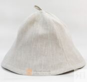 Набор для бани и сауны Linen Steam Натюрель (шапка, рукавица, килт)