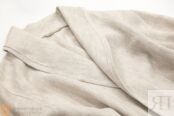 Халат для бани мужской Linen Steam Натюрель (р.46-48, бежевый, 100% лён)