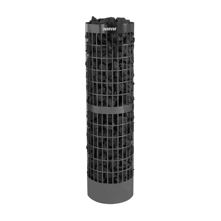 Электрокаменка для сауны Harvia Cillindro PC100E/135E Black (без пульта)