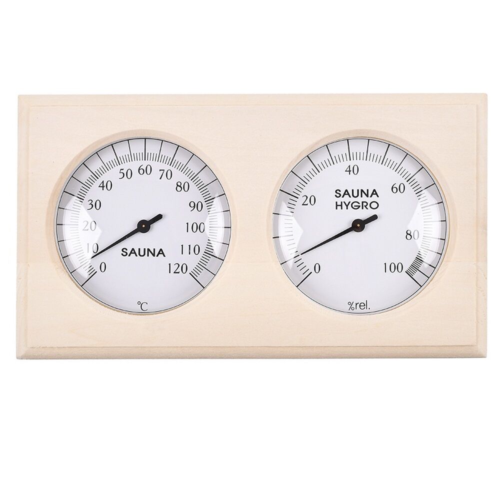 Термометр гигрометр для бани TH-21-L (липа)