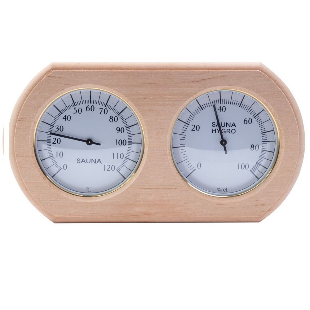 Термометр гигрометр для бани TH-20-A ольха