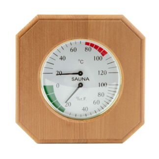 Термометр гигрометр для бани TH-12-T (термолипа)