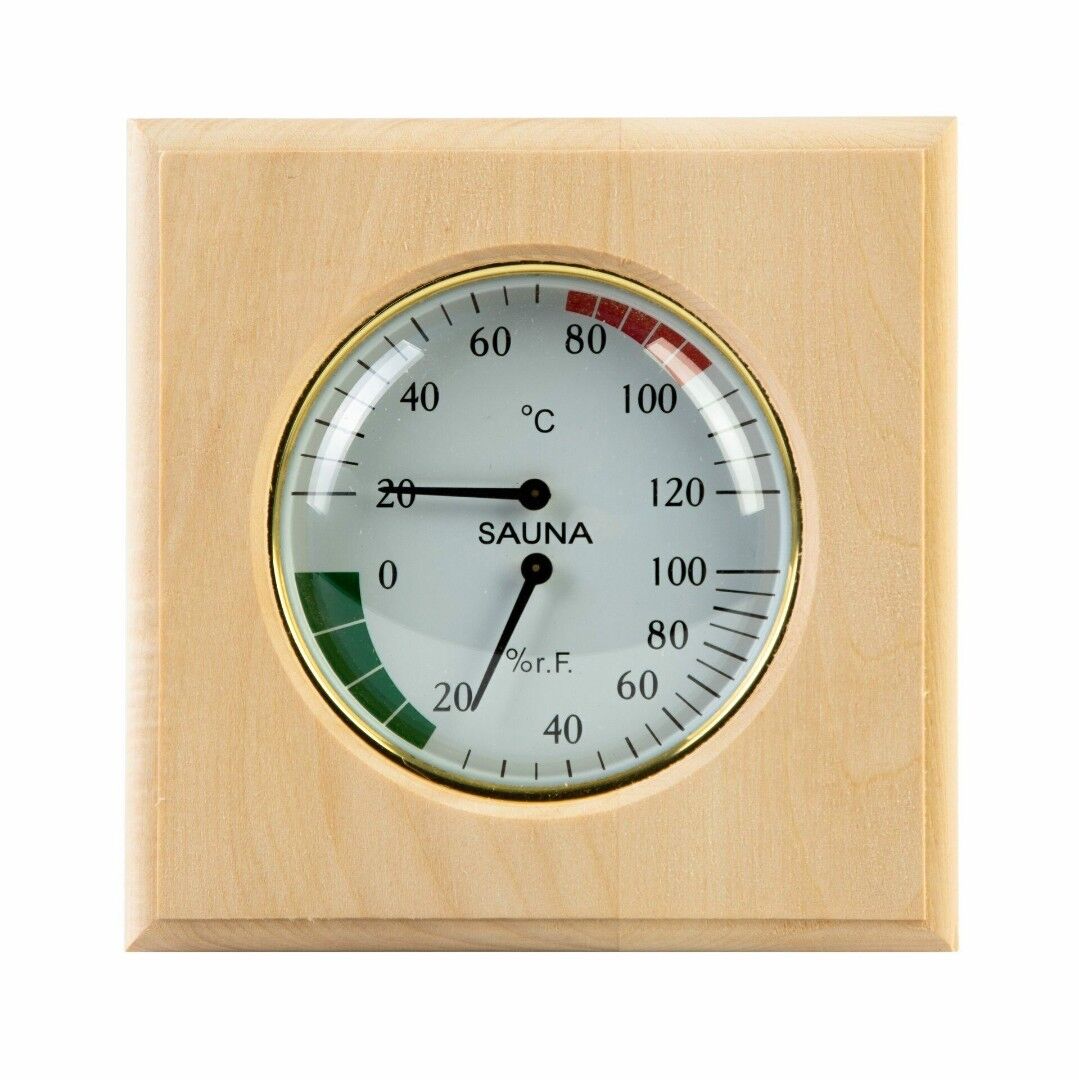 Термометр гигрометр для бани TH-11-L (липа)