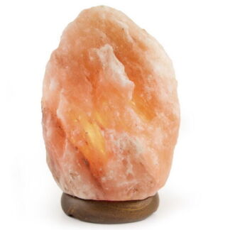 Соляная лампа 6-9 кг 21 см из цельного куска розовой гималайской соли