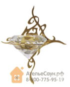 Светильник для сауны Cariitti Kihla (1545831, золото, хрусталь)