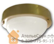 Светильник для бани ТЕРМА 3 золото (до +120 С, IP65, код 1005500585)