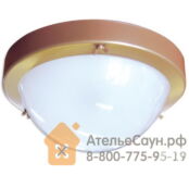 Светильник для бани ТЕРМА 1 золото (до +120 С, IP65, код 1005500575)