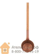Алюминиевый черпак для сауны Tammer-Tukku Rento с бамбуковой ручкой (медь)