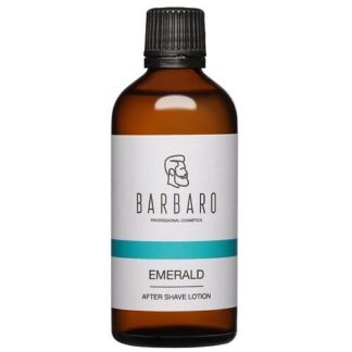 BARBARO Лосьон одеколон после бритья, спиртовой EMERALD