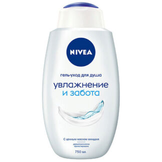 NIVEA Гель-уход для душа Увлажнение и забота для всей семьи увлажняющий с м