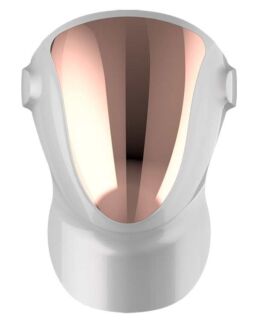 Светодиодная беспроводная LED маска для омоложения кожи лица и шеи m 1040 G