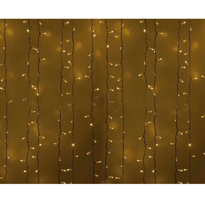 Гирлянда Neon-Night Светодиодный Дождь 2x1.5m 360 LED Yellow 235-111 фото 1