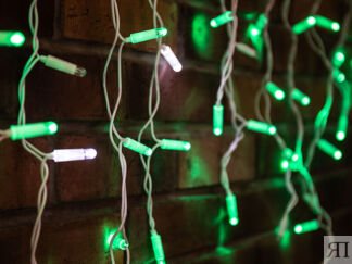 Гирлянда Neon-Night Айсикл 4.8x0.6m 176 LED Green 255-164