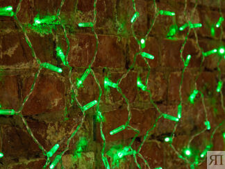 Гирлянда Neon-Night Светодиодный Дождь 2x0.8m 160 LED Green 235-104