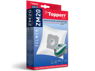 Пылесборники синтетические Topperr ZM 20 4шт + 1 фильтр