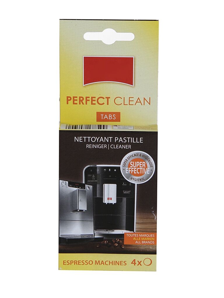 Таблетки для очистки Melitta Perfect Clean 4x1.8g фото 1